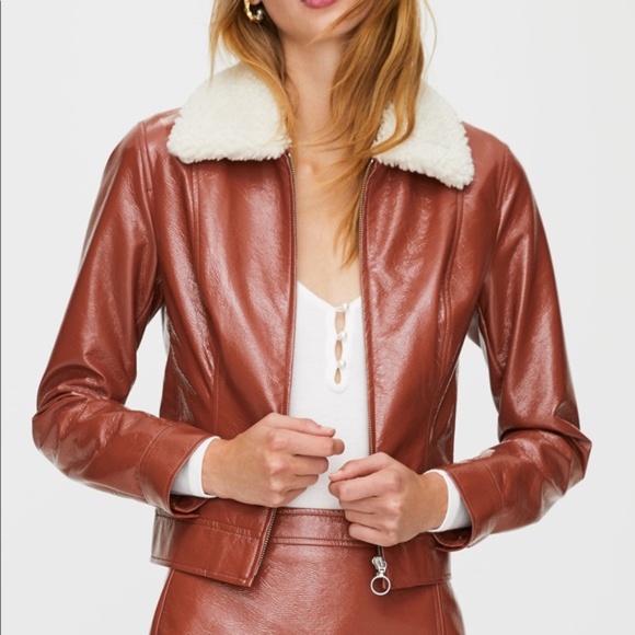 wilfred leather jacket